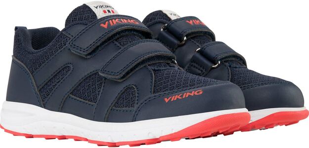 Viking Odda Sneakers, Navy/Red