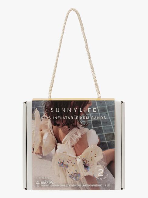 SUNNYLiFE Armpuffer, Cotton Candy Glitter