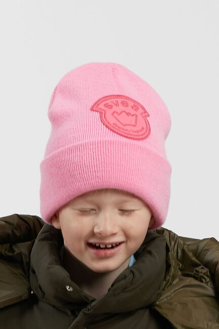 Svea Big Felt Badge Lue, Cool Pink