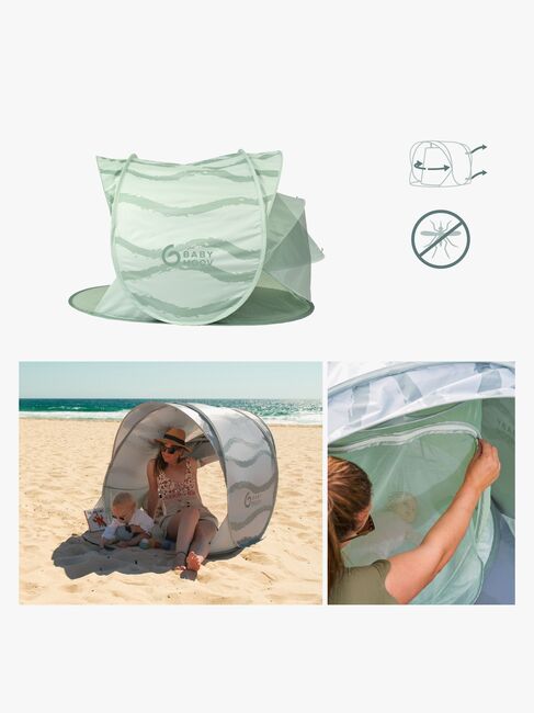 BabyMoov UV-Telt Moov & Protect, Green Lagoon