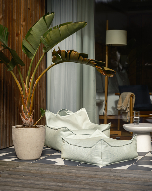 Wigiwama Herba Utendørs  Firkantet Puff