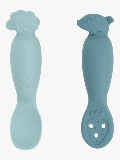 Done By Deer Tiny Farm Skjeer 2-Pakk, Blue