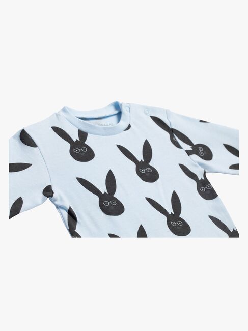 Tiny Treasure Maxime Jumpsuit 2-Pack, Baby Blue