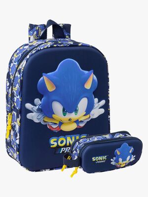 Sonic The Hedgehog 3D Ryggsekk 6L & Pennal