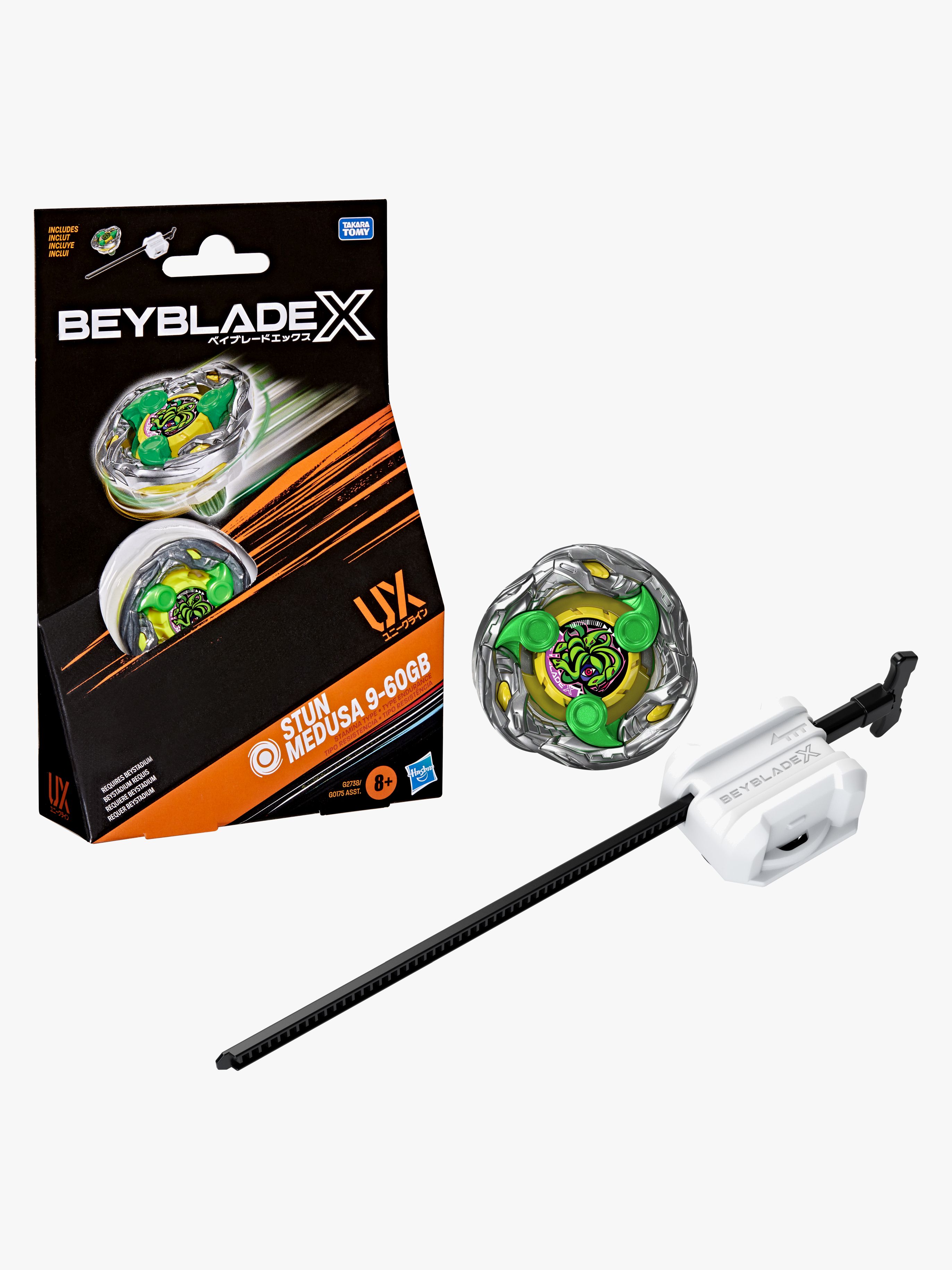 Beyblade X Stun Medusa 9-60GB UX Spinner Startpakke - Fidget Toys - Metall,Plast