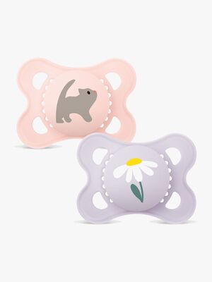 MAM Orginal Silikon Smokker 0-6m, Rosa