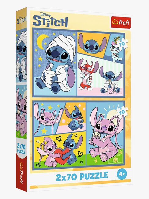 Disney Lilo & Stitch Puslespill 2x70 Brikker