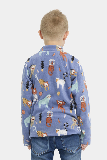 Nordbjørn Malö Fleecejakke, Monkey Buisness Country Blue