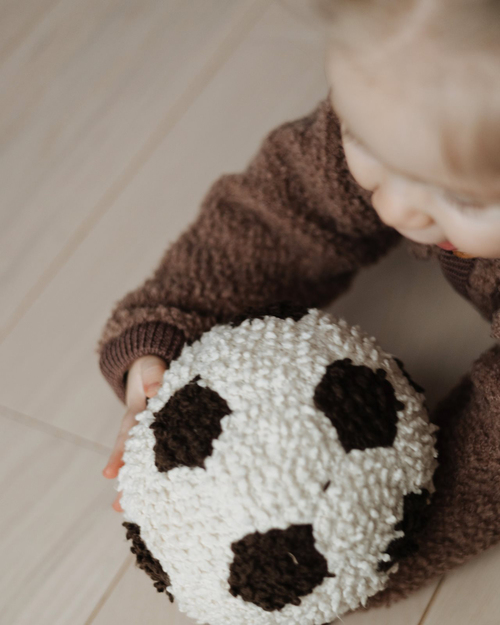 Smallstuff Strikket Fotball Mykt Leketøy