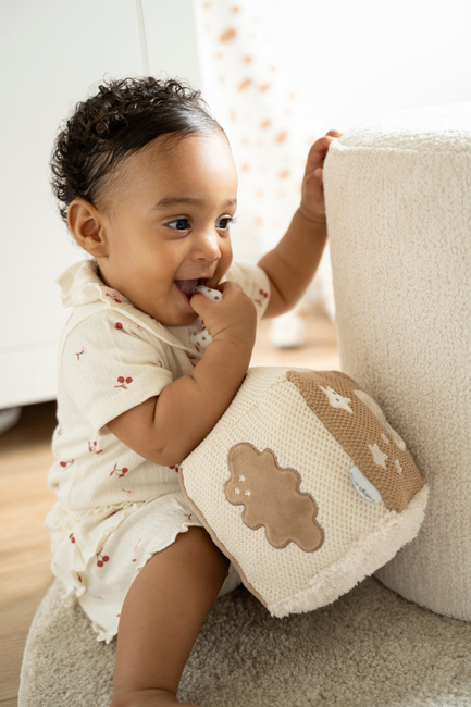 Baby's Only Heaven Aktivitetskube, Clay/Warm Linen