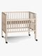 tiSsi MAXI Bedside Crib 90x50, Silk Beige