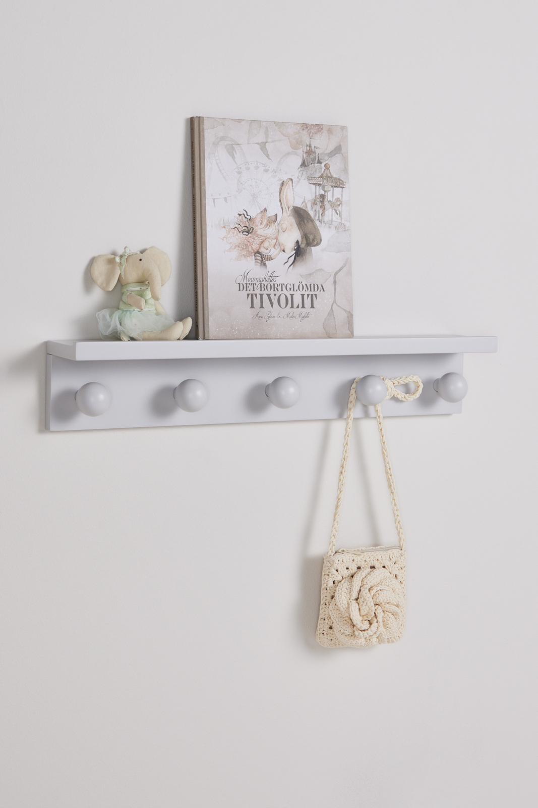 Minitude ZAYDEN Krokbrett, Lysegrå