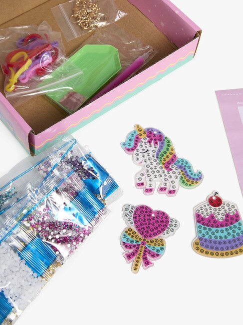 Fippla DIY Nøkkelringer med Akryldiamanter