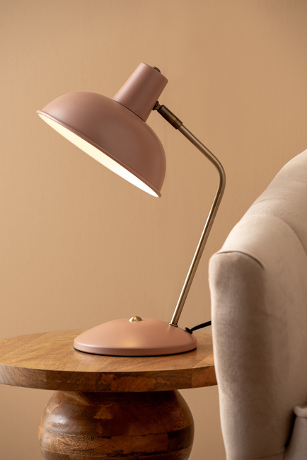PresentTime Hood Bordlampe, Faded Pink