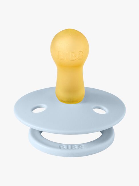 BIBS Smokk Colour 2-pack Lateks Størrelse 1, Iron/Baby Blue