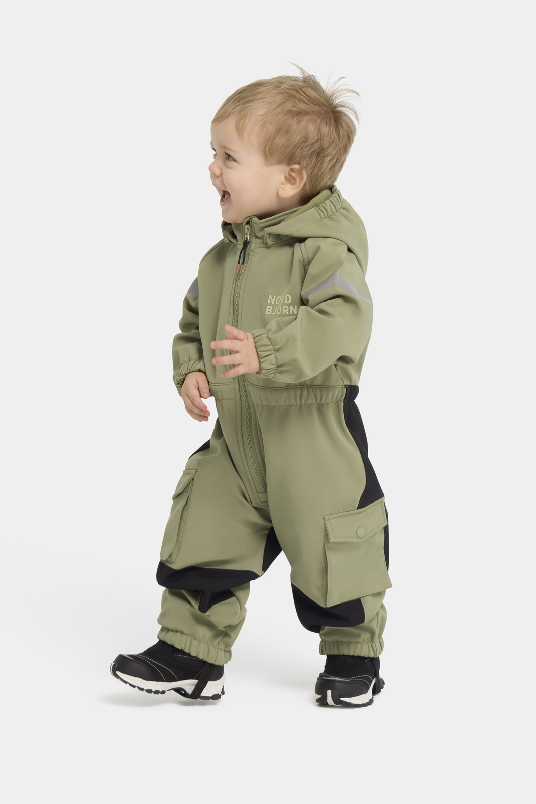 Nordbjörn Björnholmen Softshelldress, Grønn