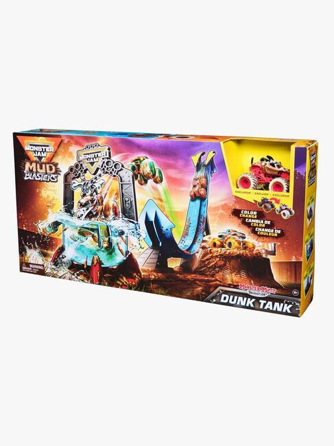Monster Jam 1:64 Mud Blasters Dunk Tank Lekesett