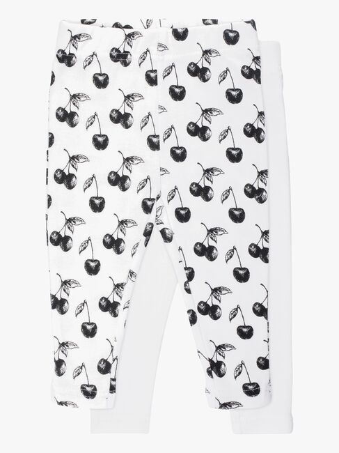 Tiny Treasure Lexi Leggings 2-Pack, White