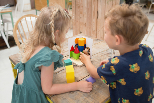 BS Toys Panda's Puzzle Spill