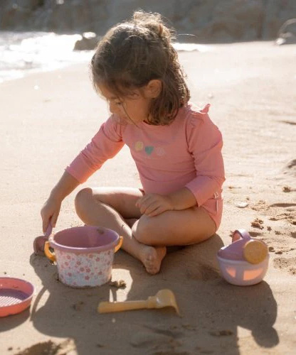 Little Dutch Dreamy Mermaid Strandsett 5 Deler, Pink