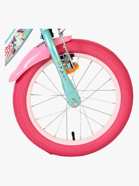 Volare Unicorn Sykkel 16 Tommer, Grønn