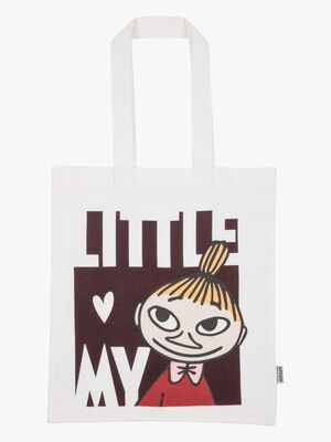 Mummitrollet Lille My Tøyveske, Hvit