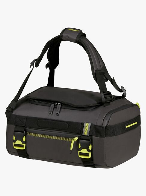 American Tourister Urban Track Duffle Ryggsekk 31L, Black/Lime