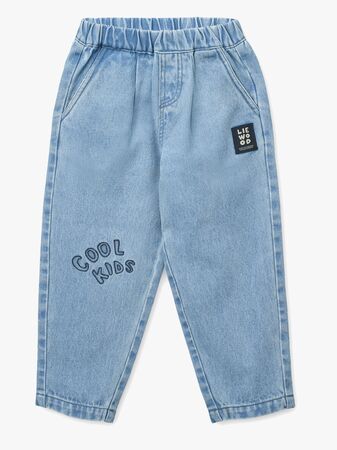LIEWOOD Borris Placement Denimbukser, Cool Kids/Light Blue Denim