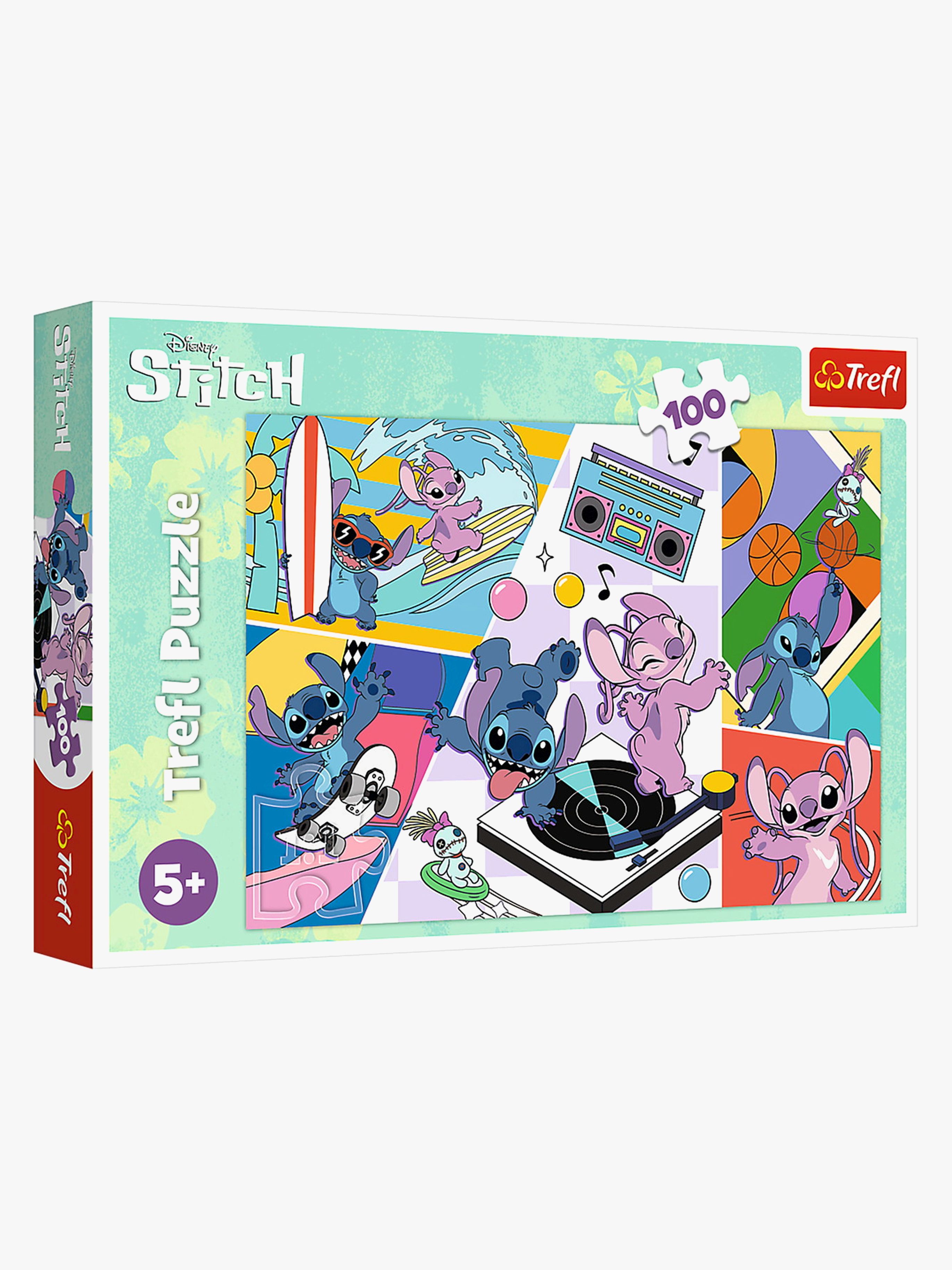 Trefl Lilo & Stich Puslespill 100 Brikker - Barnepuslespill