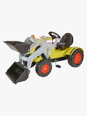 BIG Trampetraktor med Henger Claas Celtis