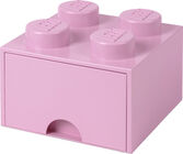 LEGO Oppbevaringsboks med Skuff 4, Rosa
