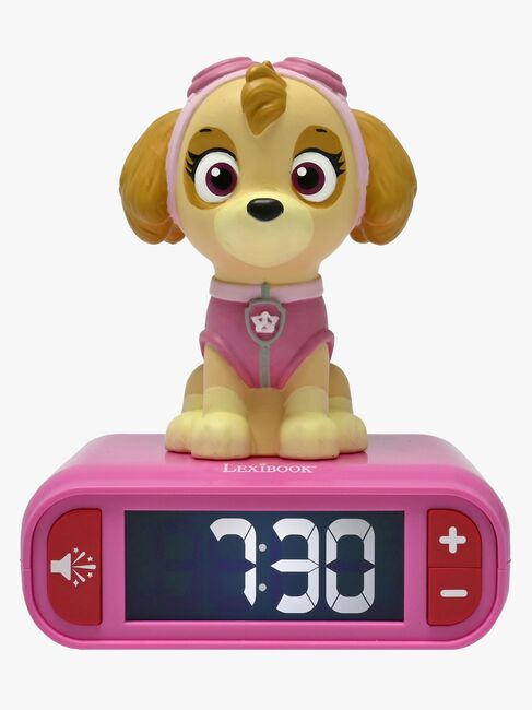 Paw Patrol Digital Vekkeklokke med Nattlampe