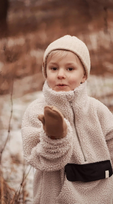 BabyMocs  Strikkede Votter, Caramel