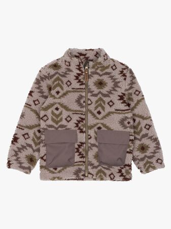 Mikk-Line Teddyjakke, Cloud Gray