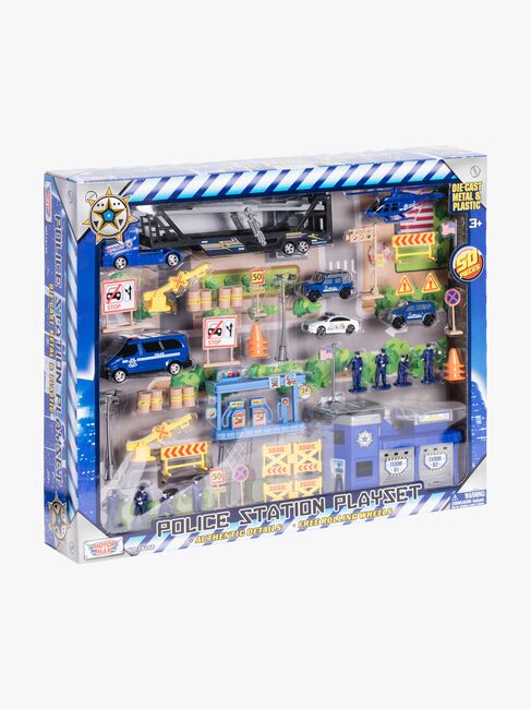 Alex's Garage Politistasjon Lekesett 50 Deler