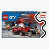 LEGO City 60443 F1-depotstopp og -team med Ferrari-bil