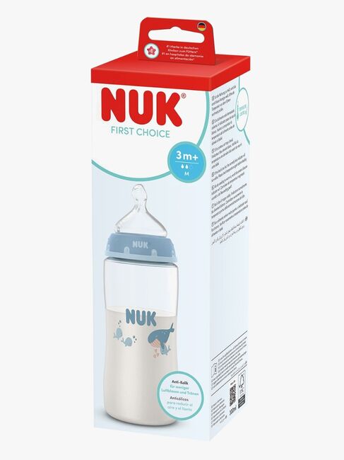 NUK First Choice Tåteflaske 300 ml, Whale