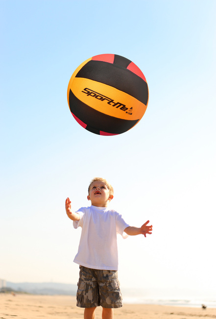 SportMe Kjempe Mesh Volleyball 50 cm, Lyseblå