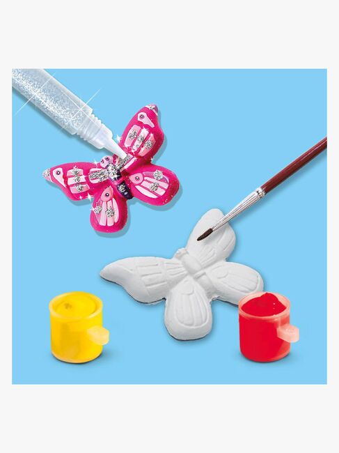 SES Creative Hobbysett Gipsfigurer Sommerfugler
