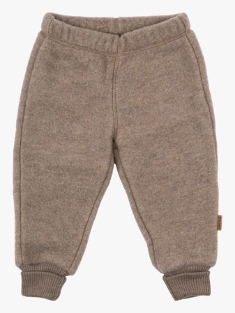 Mikk-Line Fleecebukser Baby Merinoull, Melange Denver