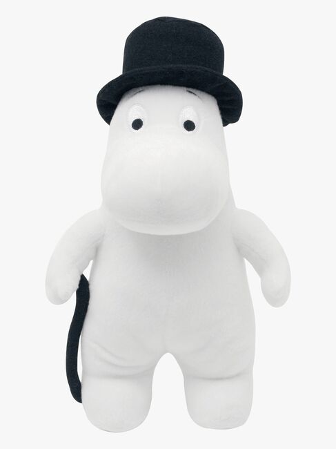 Mummitrollet Mummipappa Kosedyr 25 cm, Hvit