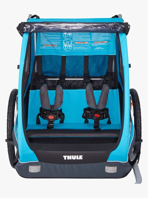 Thule Coaster XT Sykkelvogn inkl. Gåsett, Blue