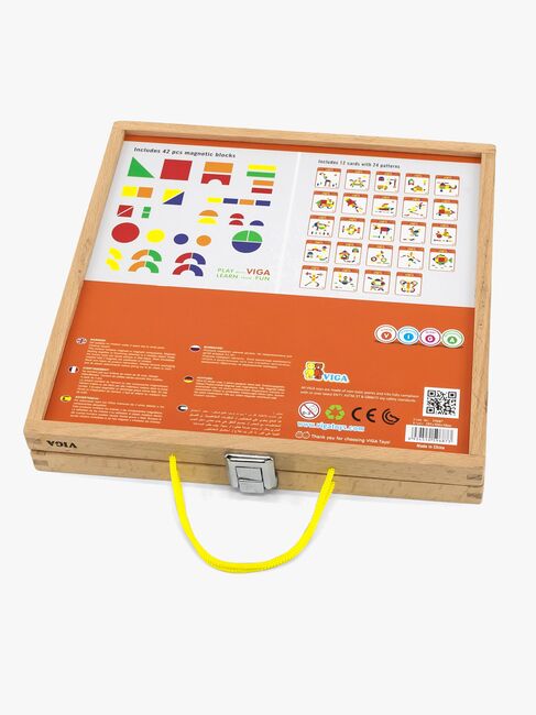 VIGA Magnetiske Klosser 42 Stk