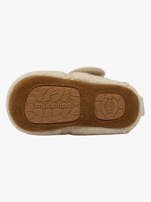 Mikk-Line Tøfler Ull, Off White