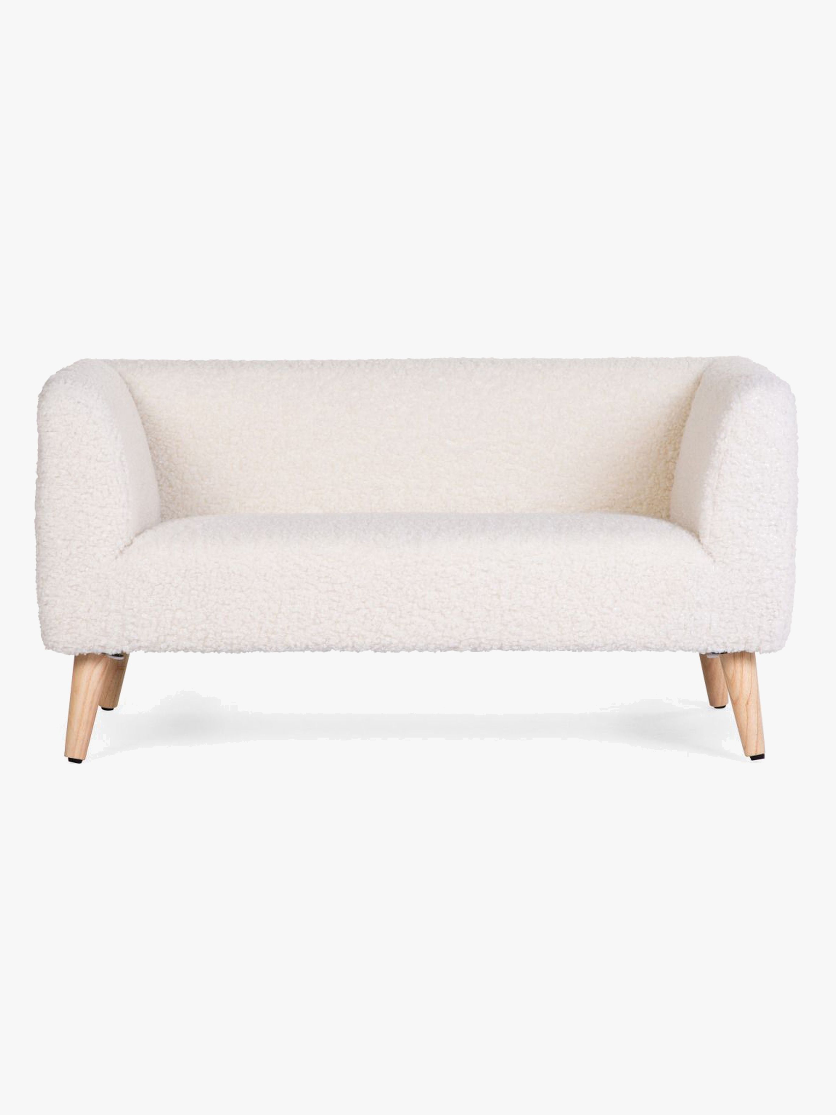 Childhome Kids Teddy Sofa, Off-white - Sittemøbler - 100% Polyester