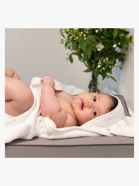 Summerville Organic Badecape Rabbit, Hvit