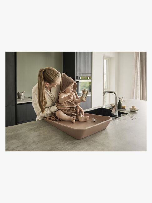 Leander Håndkle med Hette, Woodland Clay