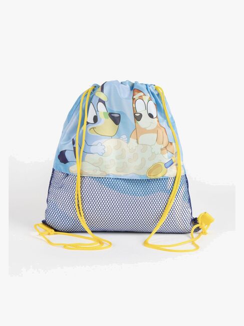 Bluey Håndkle Treningsbag & Kaps Sett, Lyseblå