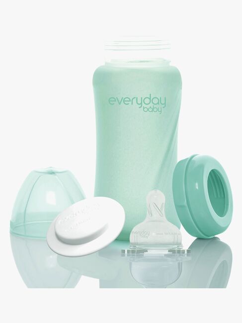 Everyday Baby Tåteflaske Glass 240 ml, Mintgrønn