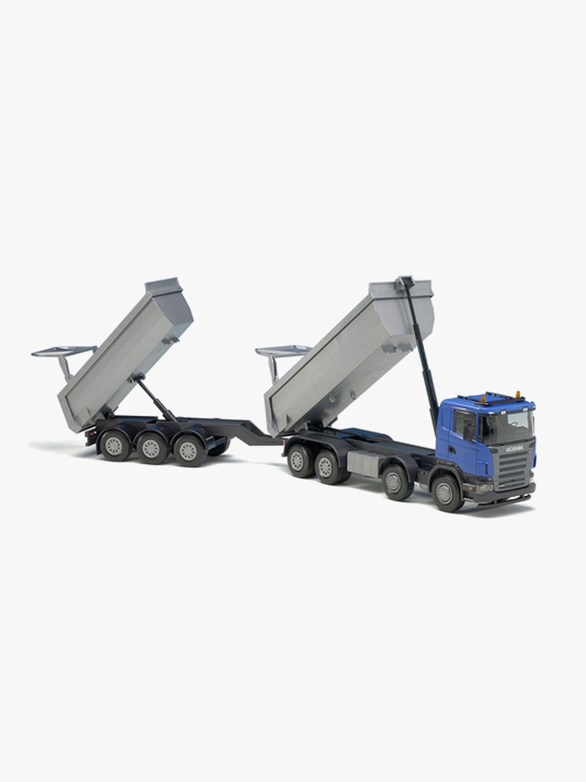 Emek Lastebil Scania Med Tilhenger, Blå